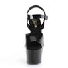 Pleaser - ADORE708N Ankle strap sandal, Pole dance shoes - Pole dance shoes - Black Product image